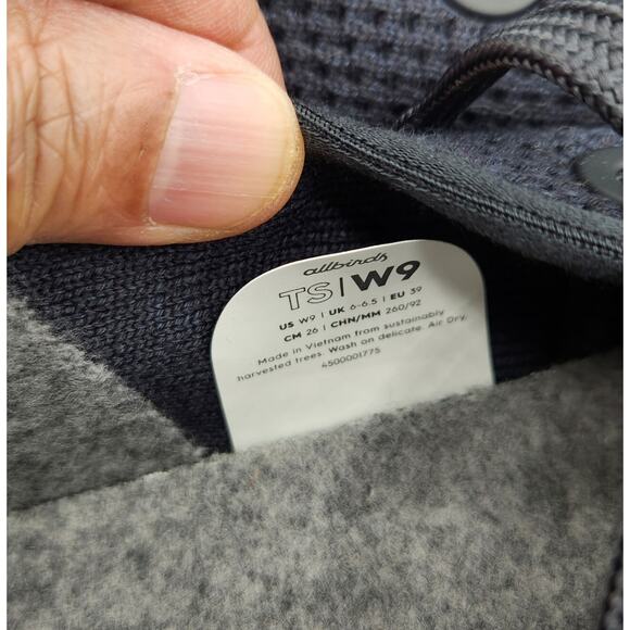 Allbirds Tree Skippers Womens Size 9 Navy Blue White Sole Low Top Casual Shoes - Picture 13 of 13